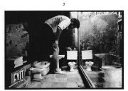 The third image in Michals' 'Things Are Queer' photo sequence, 1973.