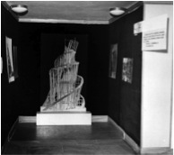 ‘New Art at the Time of the October Revolution’ exhibition, Współczesna Gallery, Warsaw, November 1967- during installation.